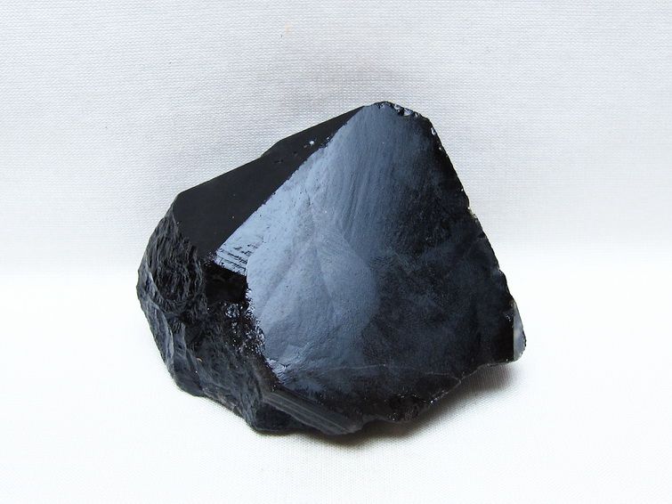 黒水晶 原石 山東省産 モリオン 原石 一点物 181-5763