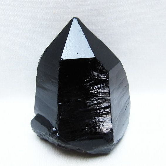 黒水晶 原石 山東省産 モリオン 原石 一点物 181-5764