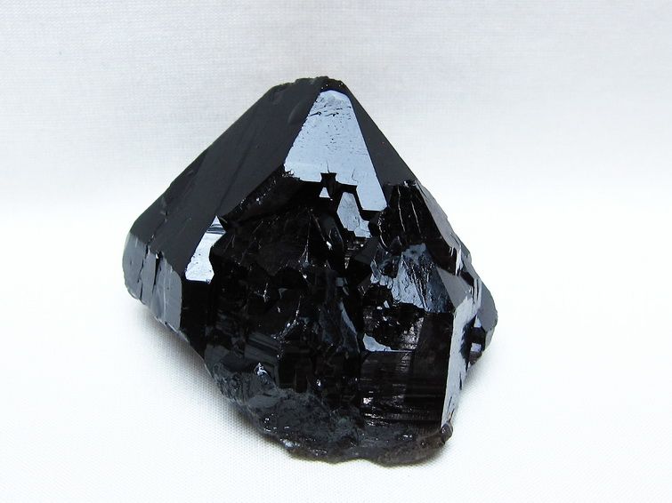 モリオン 黒水晶 原石 エレスチャル 山東省産 一点物 181-5765