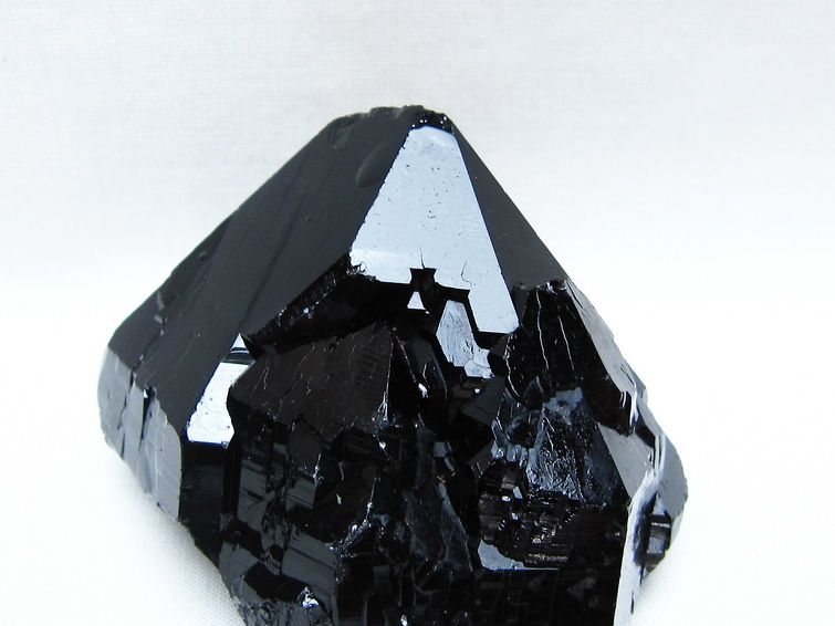 モリオン 黒水晶 原石 エレスチャル 山東省産 一点物 181-5765