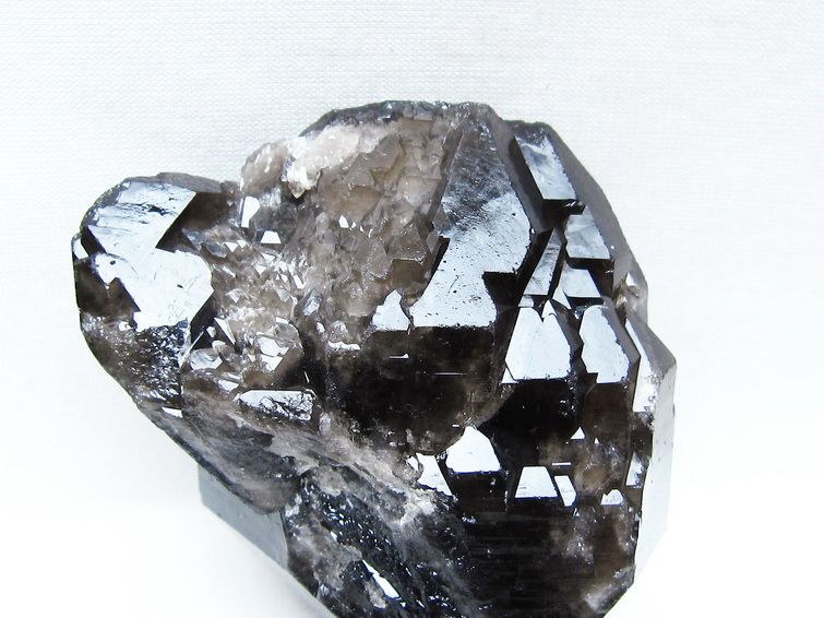 黒水晶 原石 山東省産 モリオン 原石 一点物 181-5766