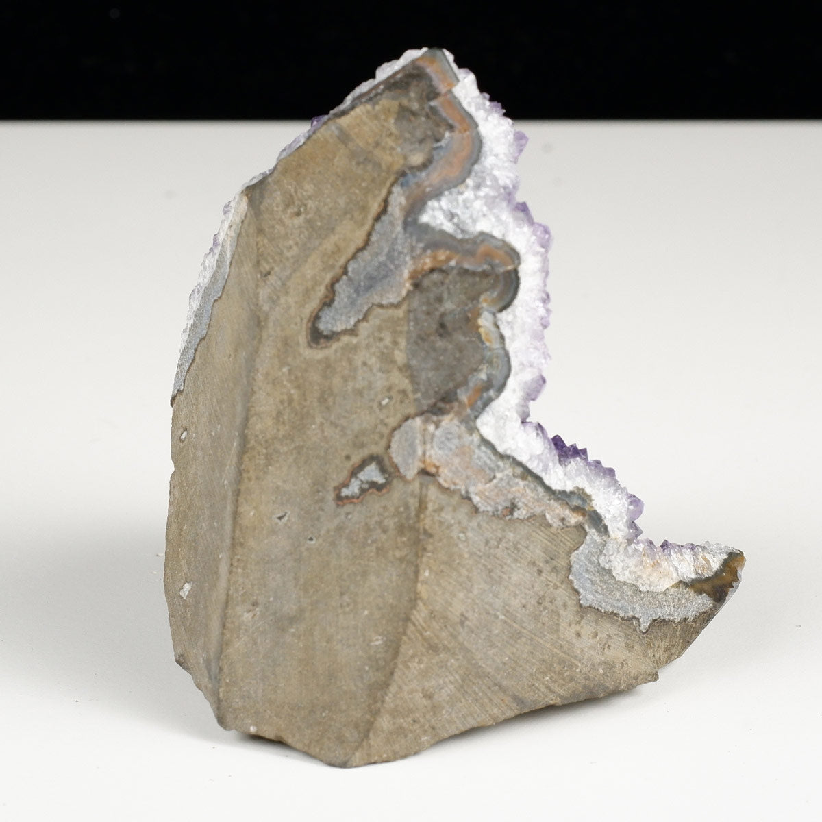 アメジスト クラスター ウルグアイ産 アメシスト 原石 ファントム 花型 一点物  182-5621