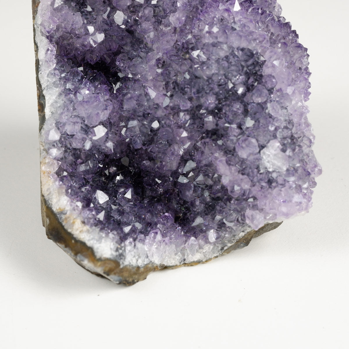 アメジスト クラスター ウルグアイ産 アメシスト 原石 ファントム 花型 一点物  182-5621