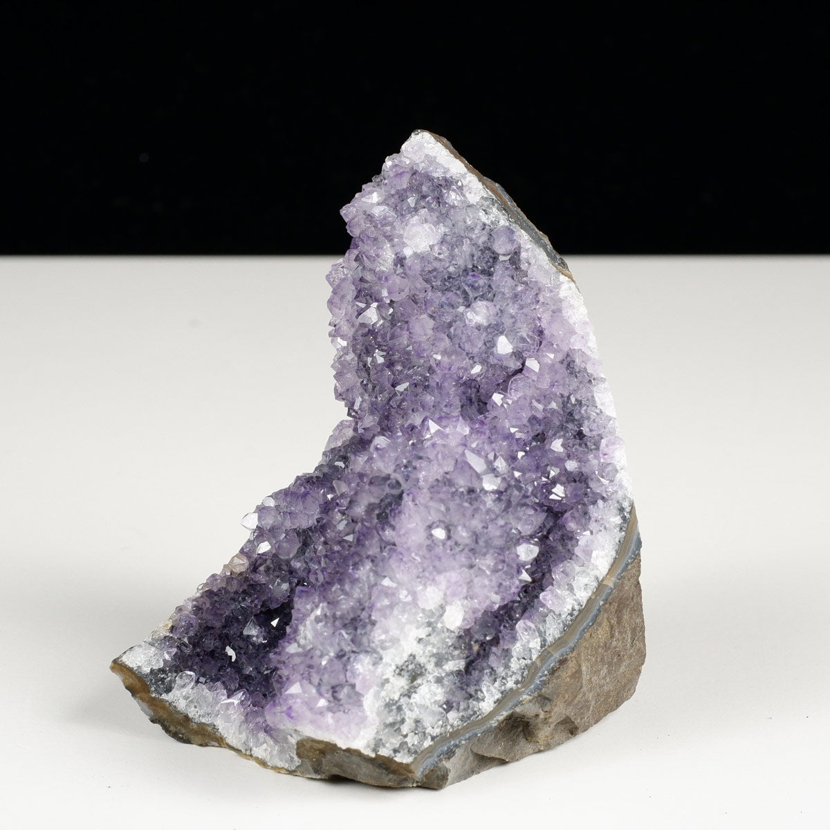 アメジスト クラスター ウルグアイ産 アメシスト 原石 ファントム 花型 一点物  182-5621