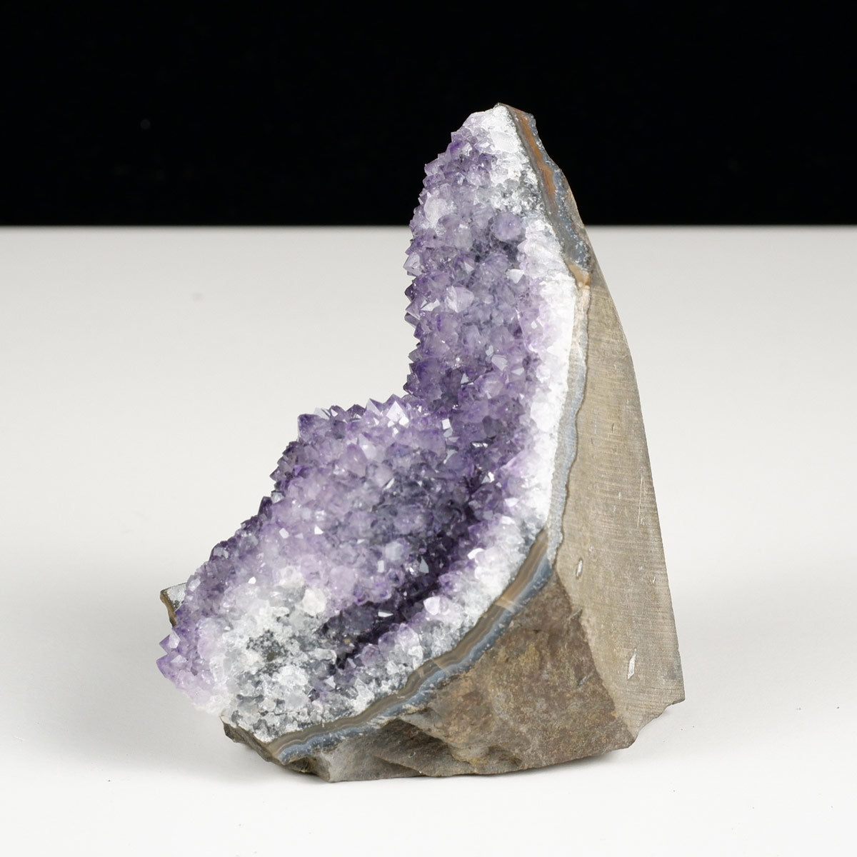 アメジスト クラスター ウルグアイ産 アメシスト 原石 ファントム 花型 一点物  182-5621