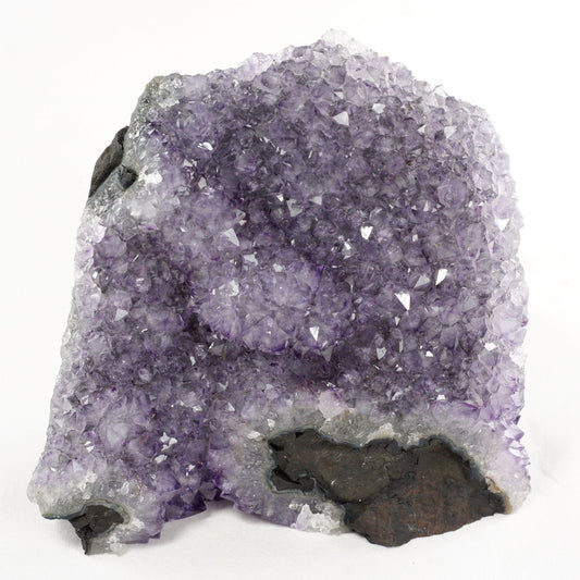 1Kg アメジスト クラスター ウルグアイ産 アメジスト 原石 置物 amethyst アメシスト 台座付属 花型 一点物  182-6205