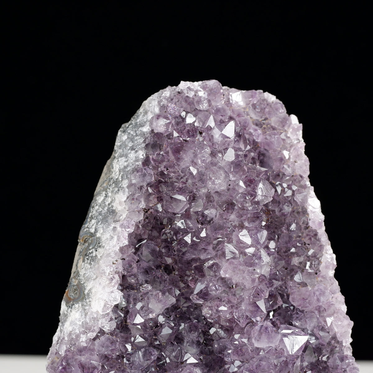 アメジスト クラスター ウルグアイ産 アメジスト 原石 置物 amethyst アメシスト 台座付属 花型 一点物  182-6230