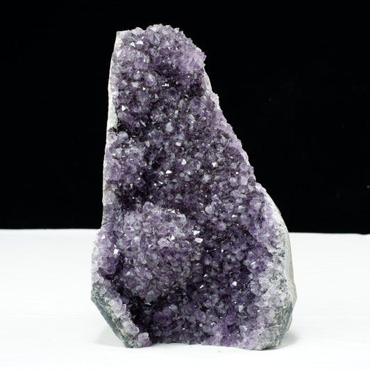 2Kg アメジスト クラスター ウルグアイ産 アメジスト 原石 amethyst 台座付属 花型 一点物  182-6479