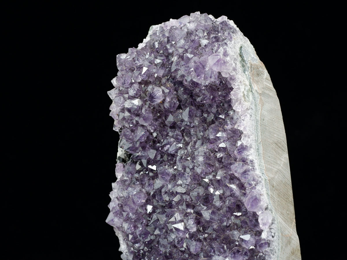 2Kg アメジスト クラスター ウルグアイ産 アメジスト 原石 amethyst 台座付属 花型 一点物  182-6479