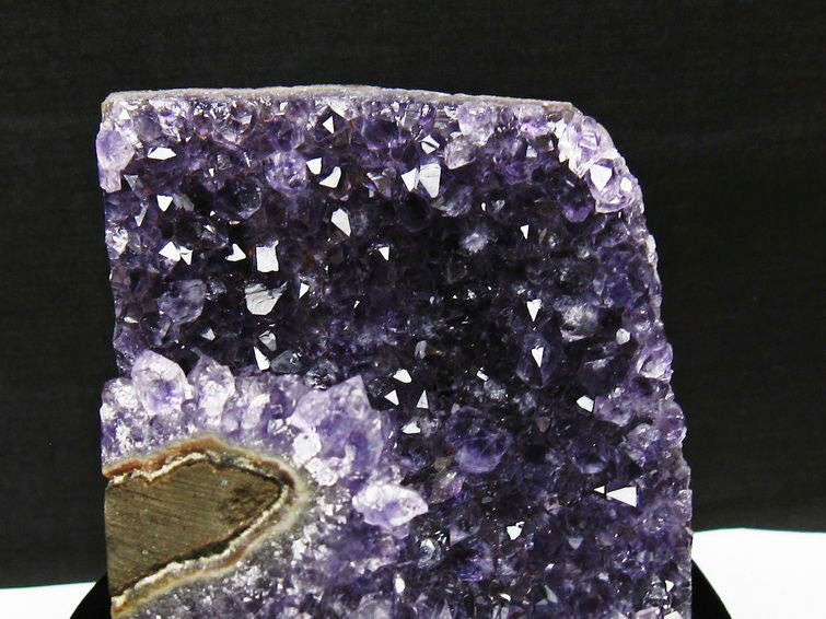 アメジスト クラスター ウルグアイ産 アメジスト 原石 amethyst 台座付属 一点物  182-6961