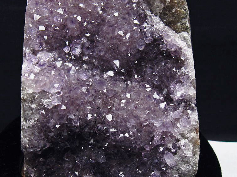 1.4Kg アメジスト クラスター ウルグアイ産 アメジスト 原石 amethyst 台座付属 花型 一点物  182-7045
