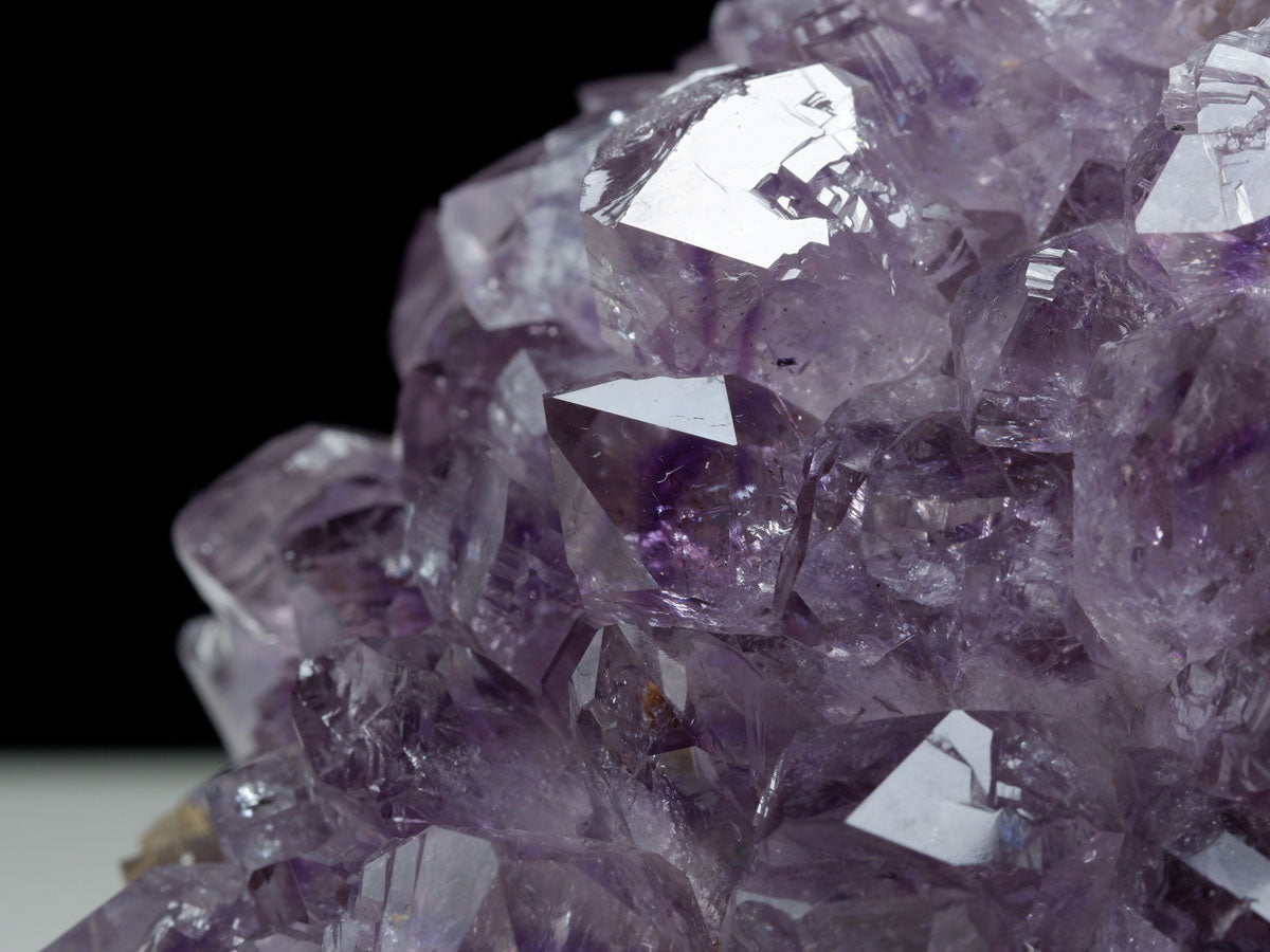 アメジスト クラスター ウルグアイ産 アメジスト 原石 amethyst 台座付き 花型 一点物  182-7118