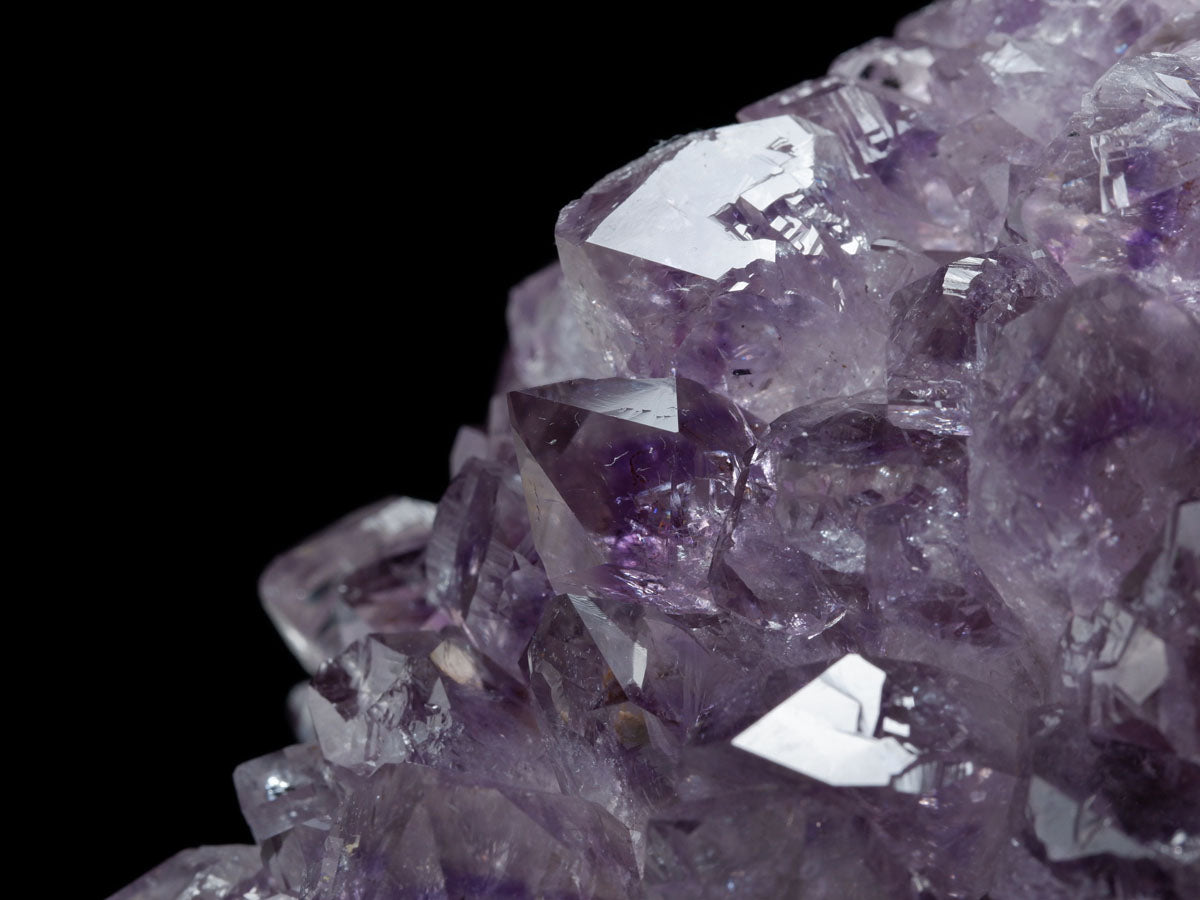 アメジスト クラスター ウルグアイ産 アメジスト 原石 amethyst 台座付き 花型 一点物  182-7118