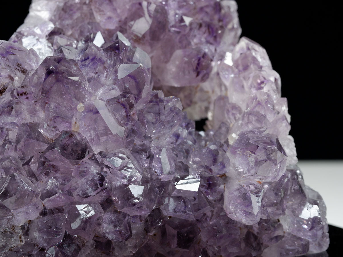 アメジスト クラスター ウルグアイ産 アメジスト 原石 amethyst 台座付き 花型 一点物  182-7126