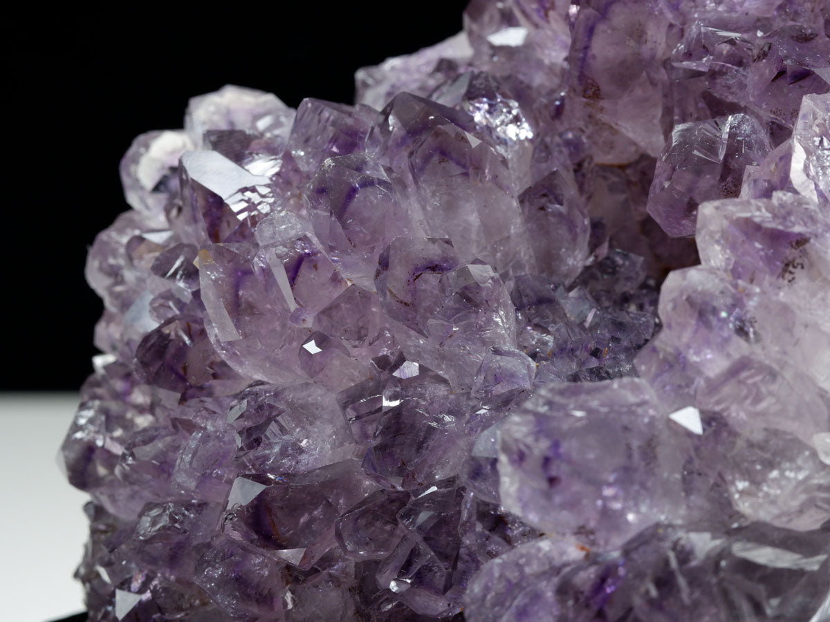 アメジスト クラスター ウルグアイ産 アメジスト 原石 amethyst 台座付き 花型 一点物  182-7126