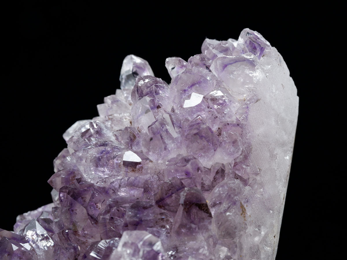 アメジスト クラスター ウルグアイ産 アメジスト 原石 amethyst 台座付き 花型 一点物  182-7126