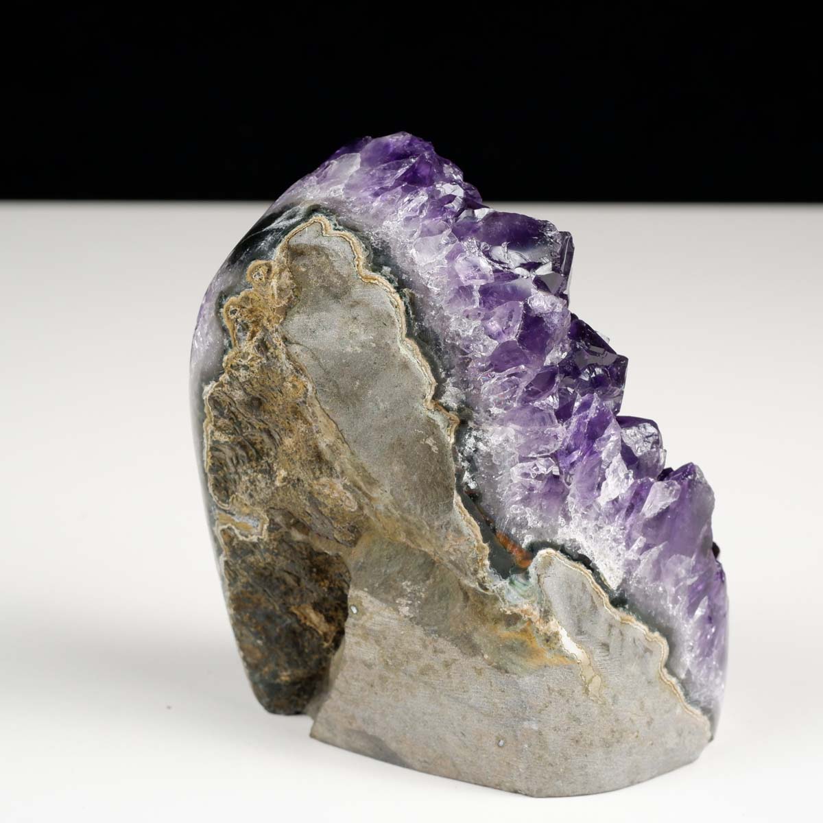 アメジスト クラスター 原石 ウルグアイ産 amethyst 一点物 182-7596