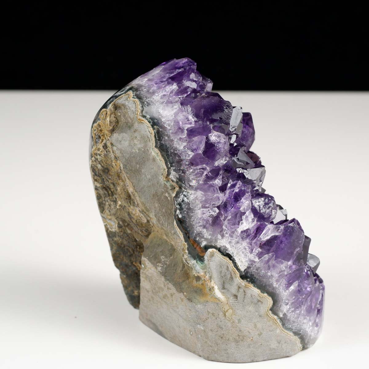 アメジスト クラスター 原石 ウルグアイ産 amethyst 一点物 182-7596