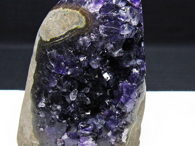 アメジスト クラスター 原石 ウルグアイ産 amethyst 一点物 182-7604
