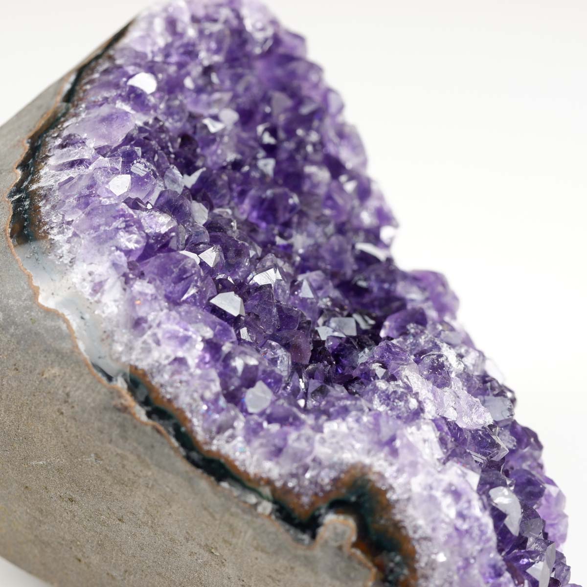 アメジスト クラスター 原石 ウルグアイ産 amethyst 一点物 182-7614