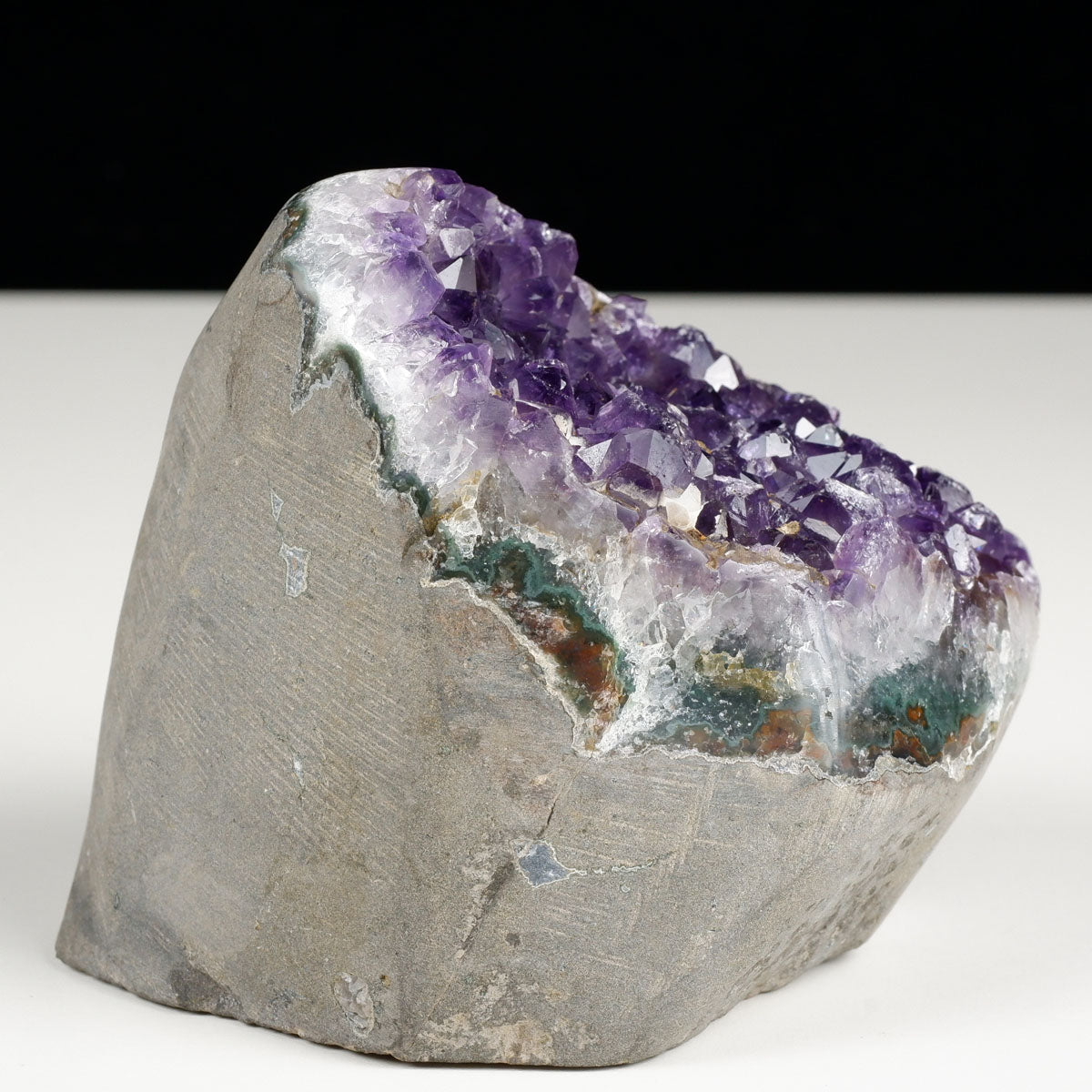 アメジスト クラスター 原石 ウルグアイ産 amethyst 一点物 182-7656
