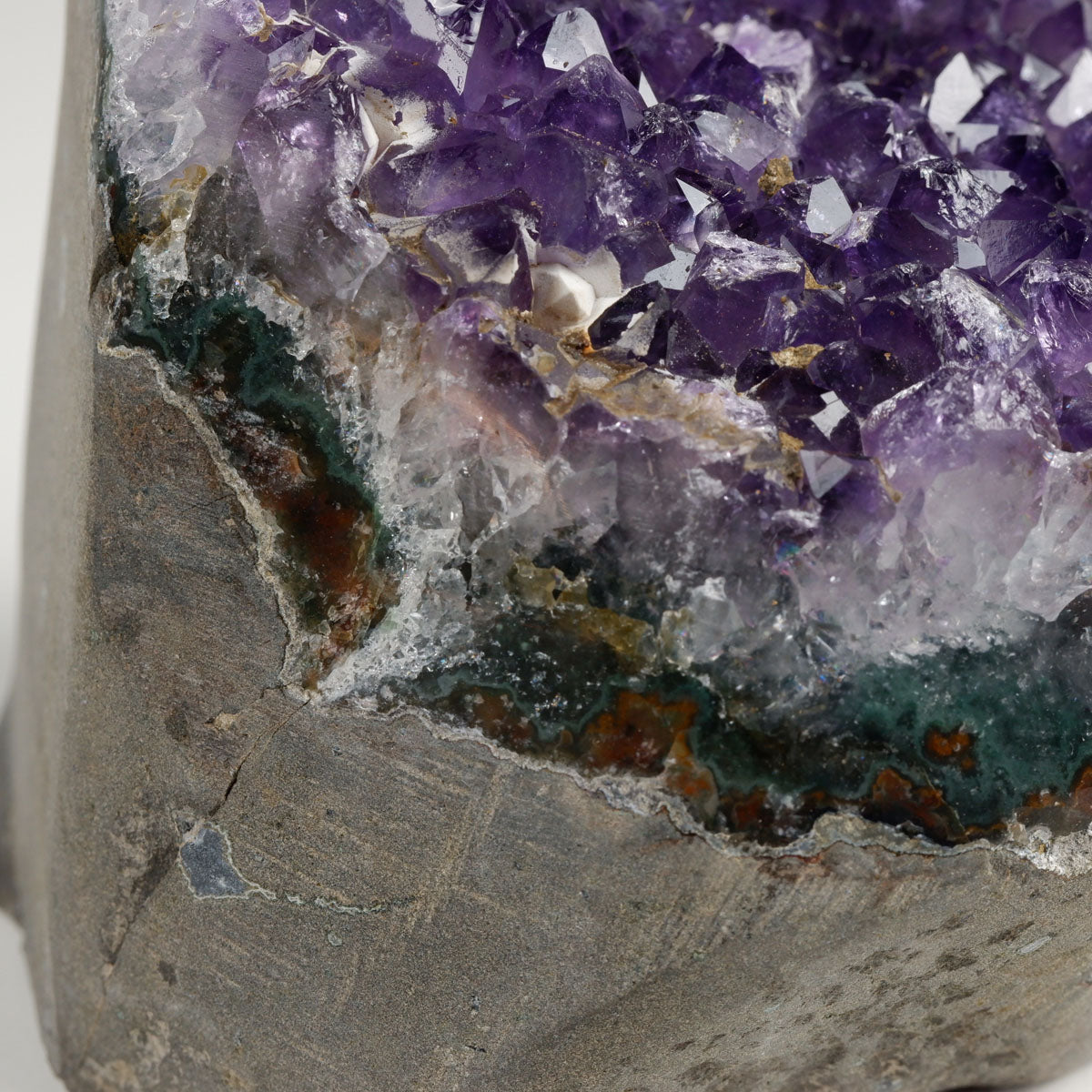 アメジスト クラスター 原石 ウルグアイ産 amethyst 一点物 182-7656