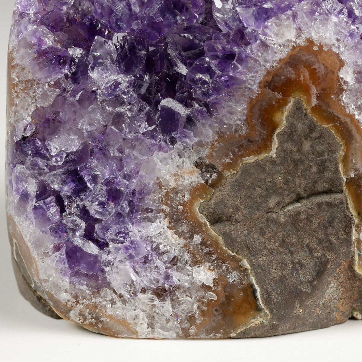 アメジスト クラスター ウルグアイ産 原石 amethyst 一点物 182-7709