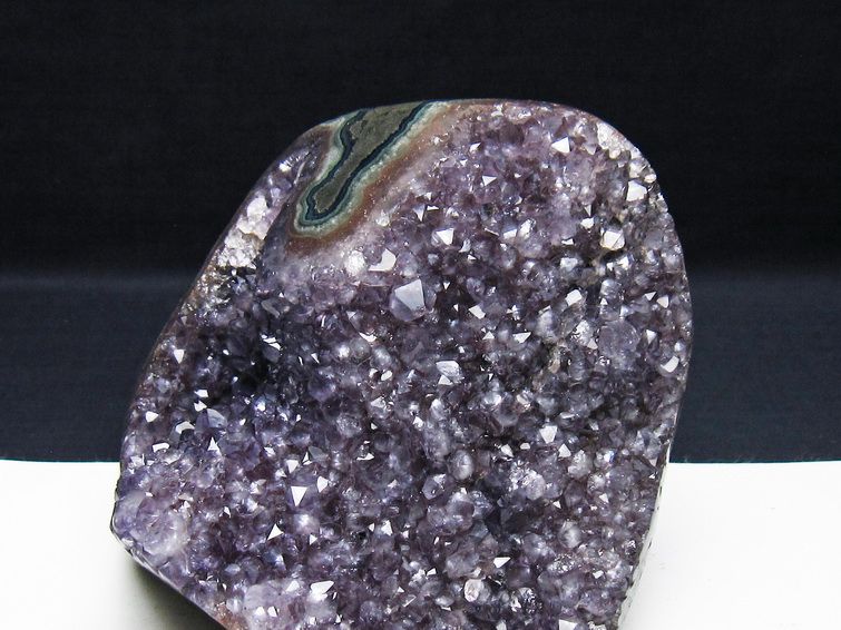 1.3Kg アメジスト クラスター ウルグアイ産 原石 amethyst 一点物 182-7792