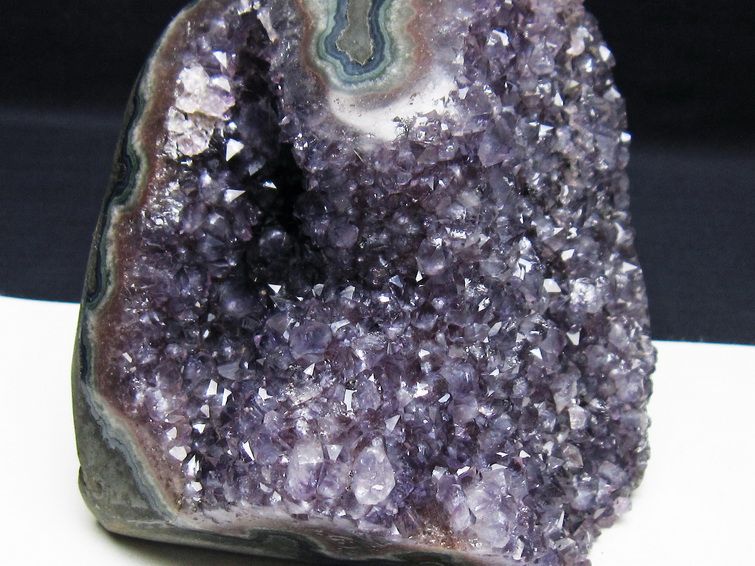 1.3Kg アメジスト クラスター ウルグアイ産 原石 amethyst 一点物 182-7792