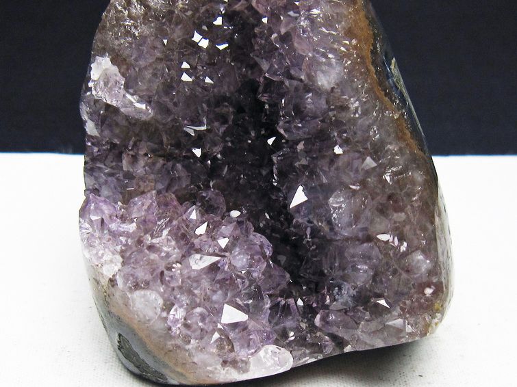 アメジスト クラスター ウルグアイ産 原石 amethyst 一点物 182-7838