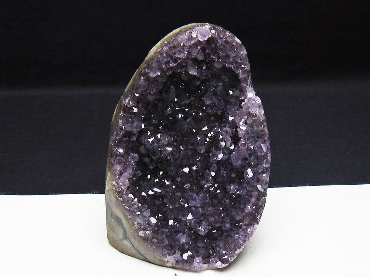 アメジスト クラスター ウルグアイ産 原石 amethyst 一点物 182-7855