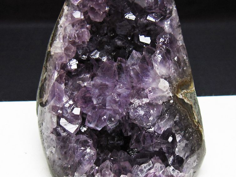 アメジスト クラスター ウルグアイ産 原石 amethyst 一点物 182-7860