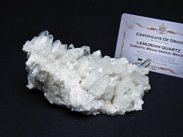 水晶クラスター 原石 ブラジル ミナスジェライス州 コリント産 一点物 レムリアンシード 182-7878