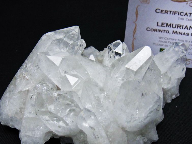 水晶クラスター 原石 ブラジル ミナスジェライス州 コリント産 一点物 レムリアンシード 182-7888