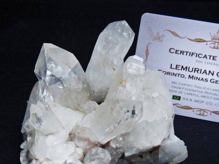 水晶クラスター 原石 ブラジル ミナスジェライス州 コリント産 一点物 レムリアンシード 182-7891