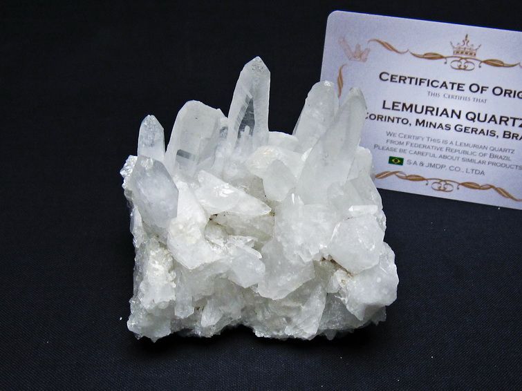 水晶クラスター 原石 ブラジル ミナスジェライス州 コリント産 一点物 レムリアンシード 182-7893