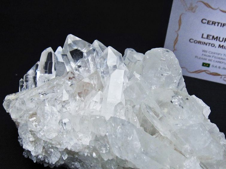 水晶クラスター 原石 ブラジル ミナスジェライス州 コリント産 一点物 レムリアンシード 182-7894