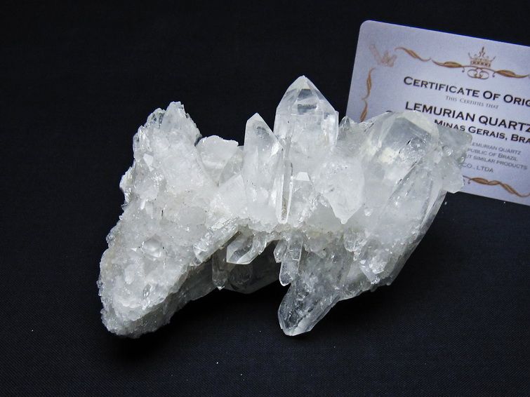 水晶クラスター 原石 ブラジル ミナスジェライス州 コリント産 一点物 レムリアンシード 182-7897