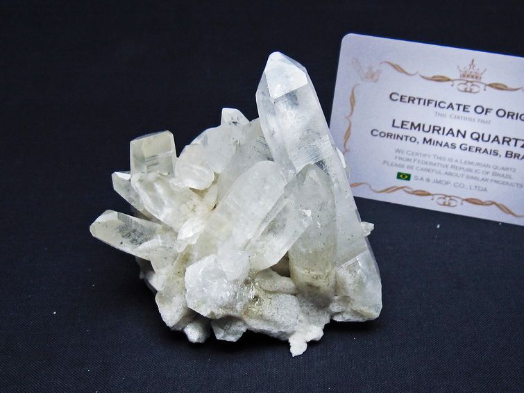水晶クラスター 原石 ブラジル ミナスジェライス州 コリント産 一点物 レムリアンシード 182-7900