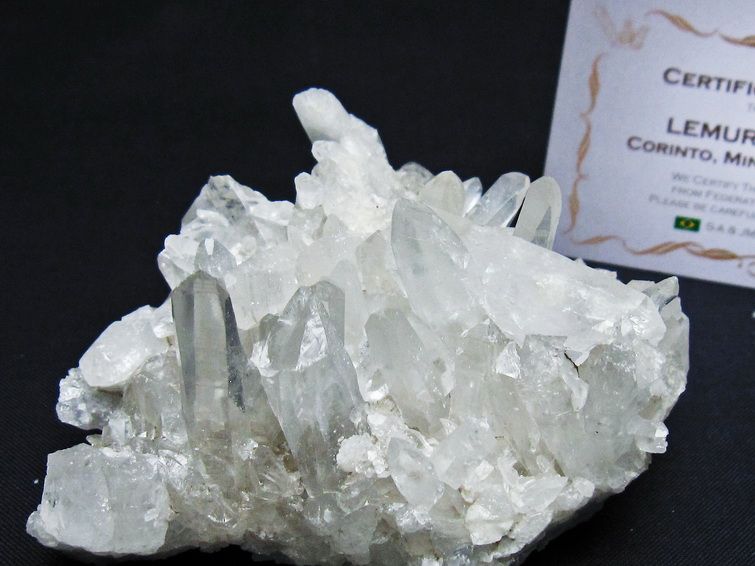 水晶クラスター 原石 ブラジル ミナスジェライス州 コリント産 一点物 レムリアンシード 182-7901