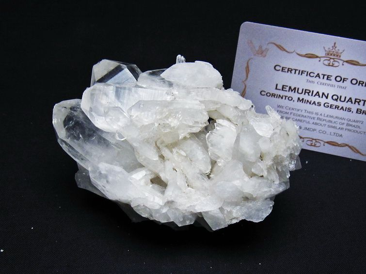 水晶クラスター 原石 ブラジル ミナスジェライス州 コリント産 一点物 レムリアンシード 182-7902