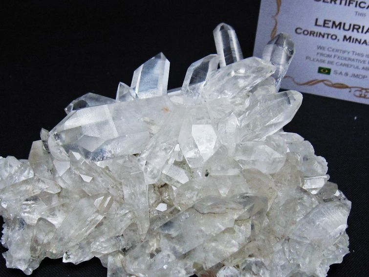 水晶クラスター レムリアンシード水晶 ブラジル ミナスジェライス州 コリント産 一点物 182-7904
