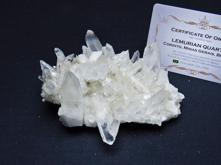 水晶クラスター レムリアンシード水晶 ブラジル ミナスジェライス州 コリント産 一点物 182-7905