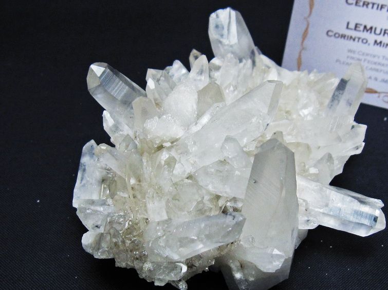 水晶クラスター レムリアンシード水晶 ブラジル ミナスジェライス州 コリント産 一点物 182-7905