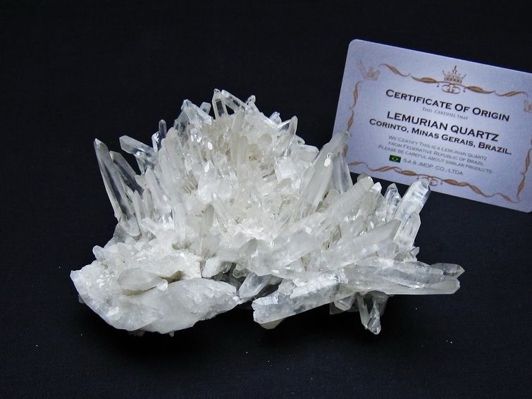 水晶クラスター レムリアンシード水晶 ブラジル ミナスジェライス州 コリント産 一点物 182-7906