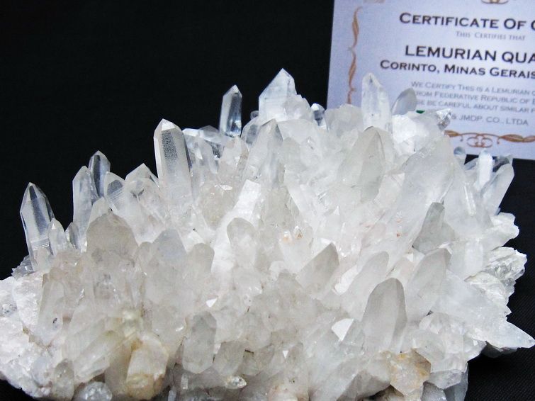 水晶クラスター 原石 ブラジル ミナスジェライス州 コリント産 一点物 レムリアンシード 182-7907