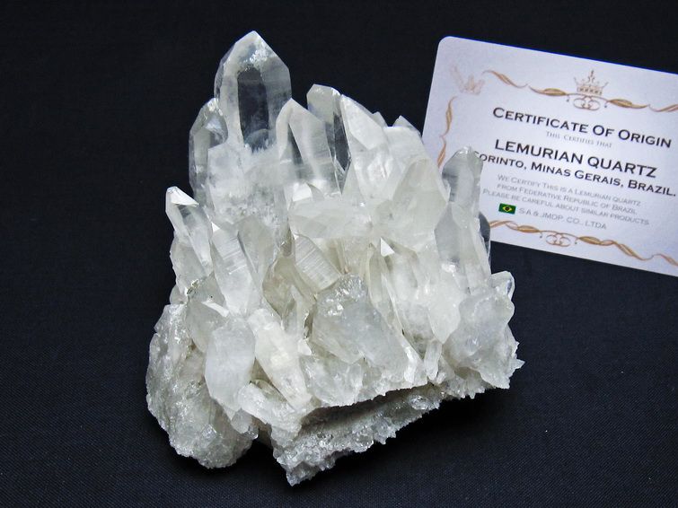 水晶クラスター レムリアンシード水晶 ブラジル ミナスジェライス州 コリント産 一点物 182-7909
