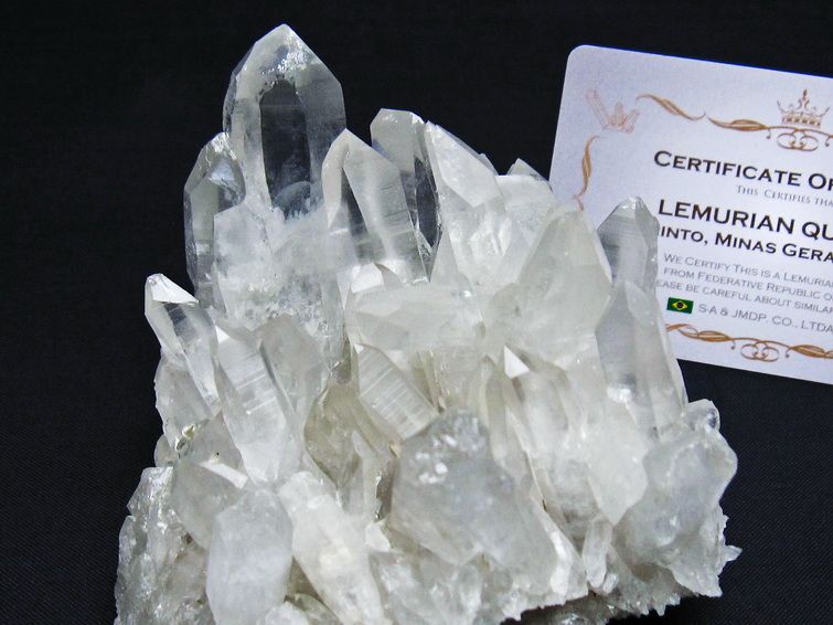 水晶クラスター レムリアンシード水晶 ブラジル ミナスジェライス州 コリント産 一点物 182-7909