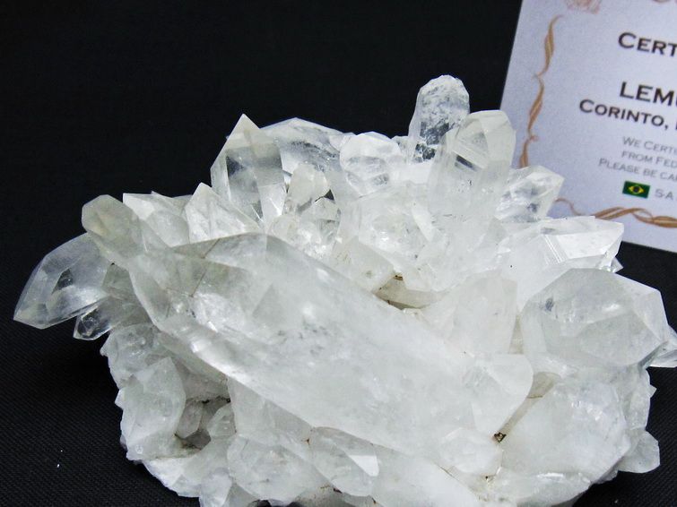 水晶クラスター 原石 ブラジル ミナスジェライス州 コリント産 一点物 レムリアンシード 182-7911