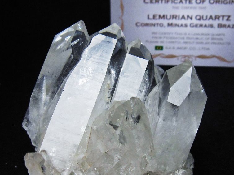 水晶クラスター 原石 ブラジル ミナスジェライス州 コリント産 一点物 レムリアンシード 182-7912